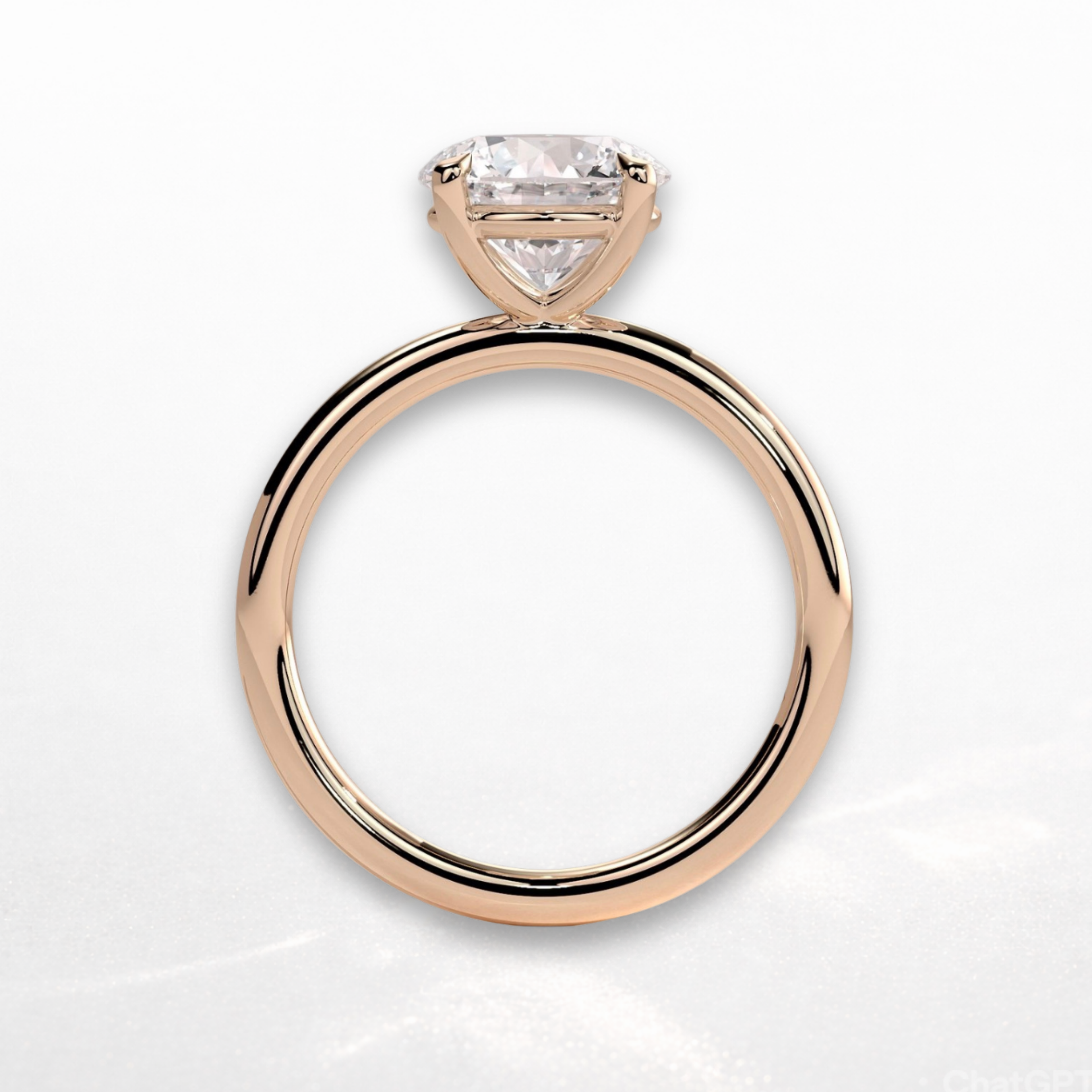 Round Solitaire Ring