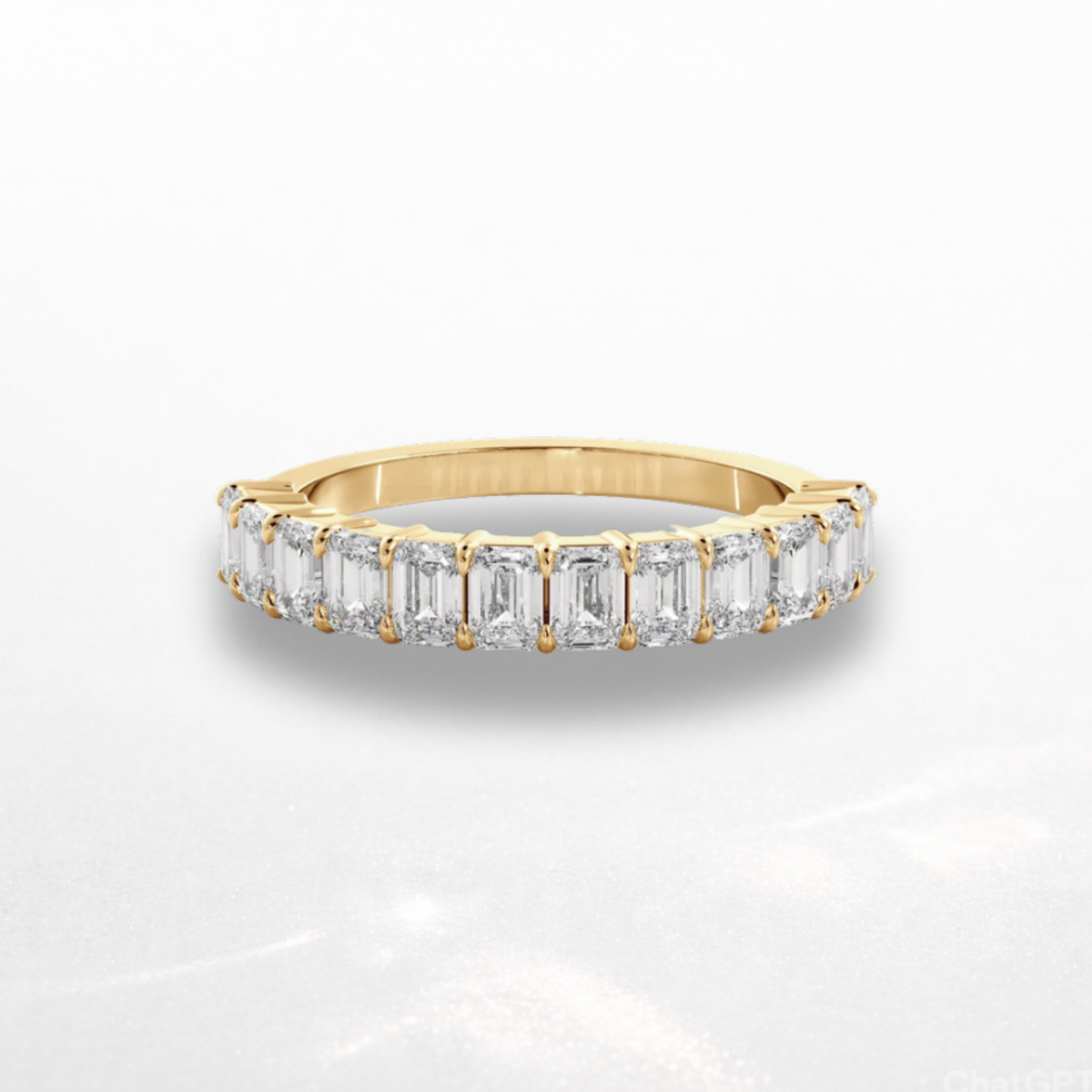 Emerald Eternity Band