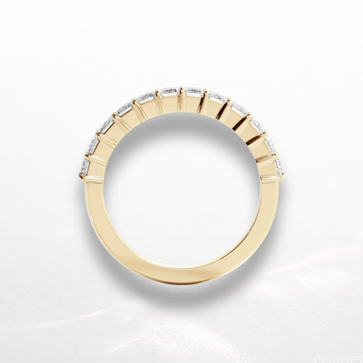 Emerald Eternity Band