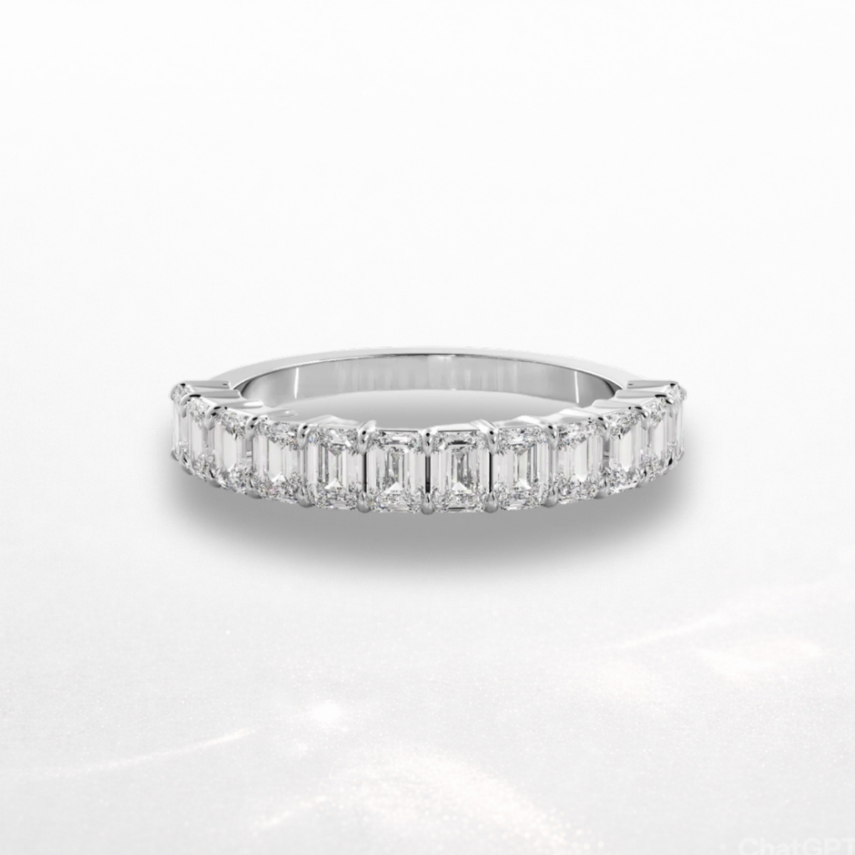 Emerald Eternity Band