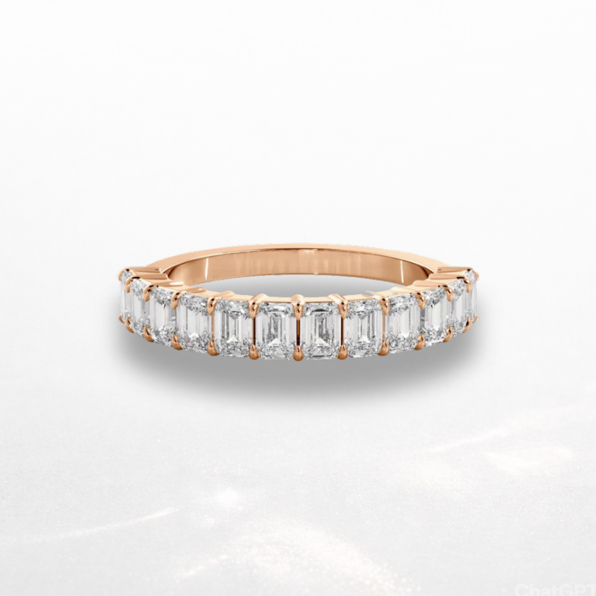 Emerald Eternity Band
