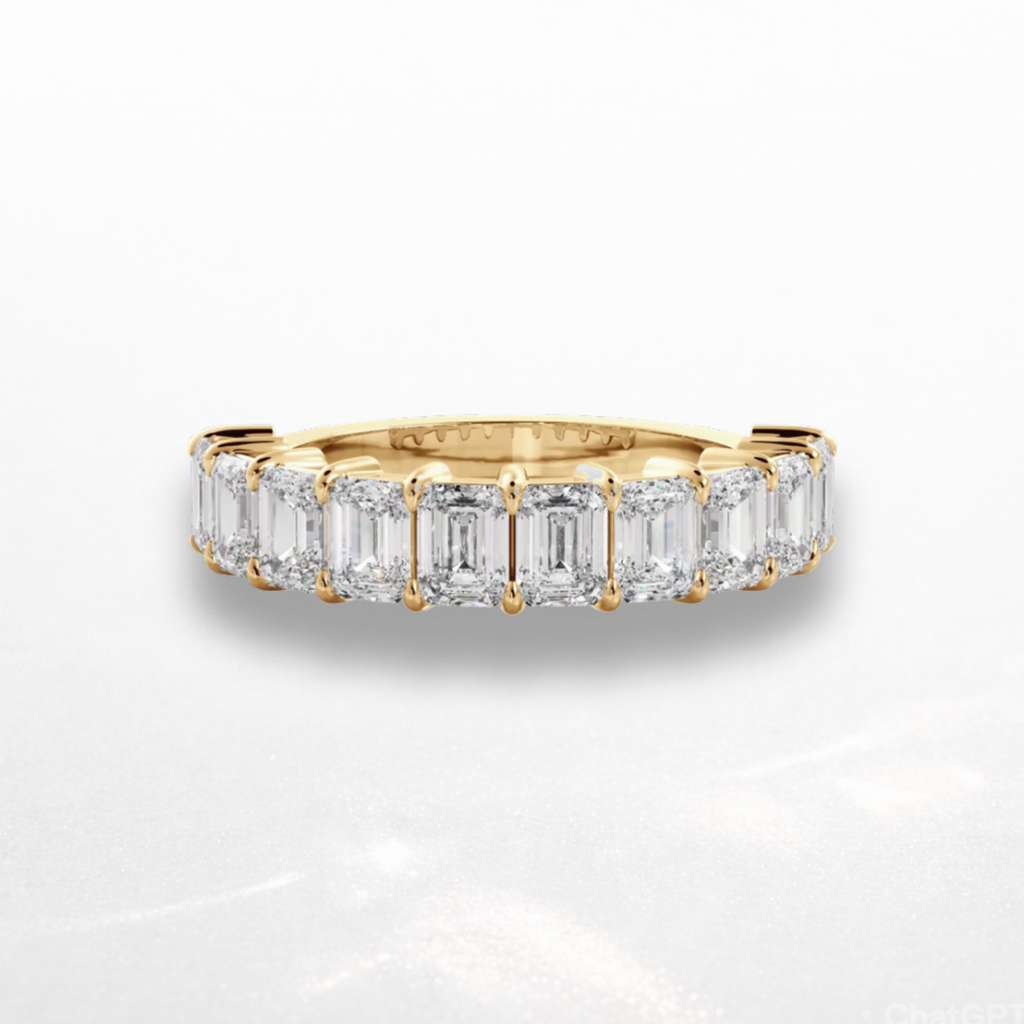 Emerald Eternity Band