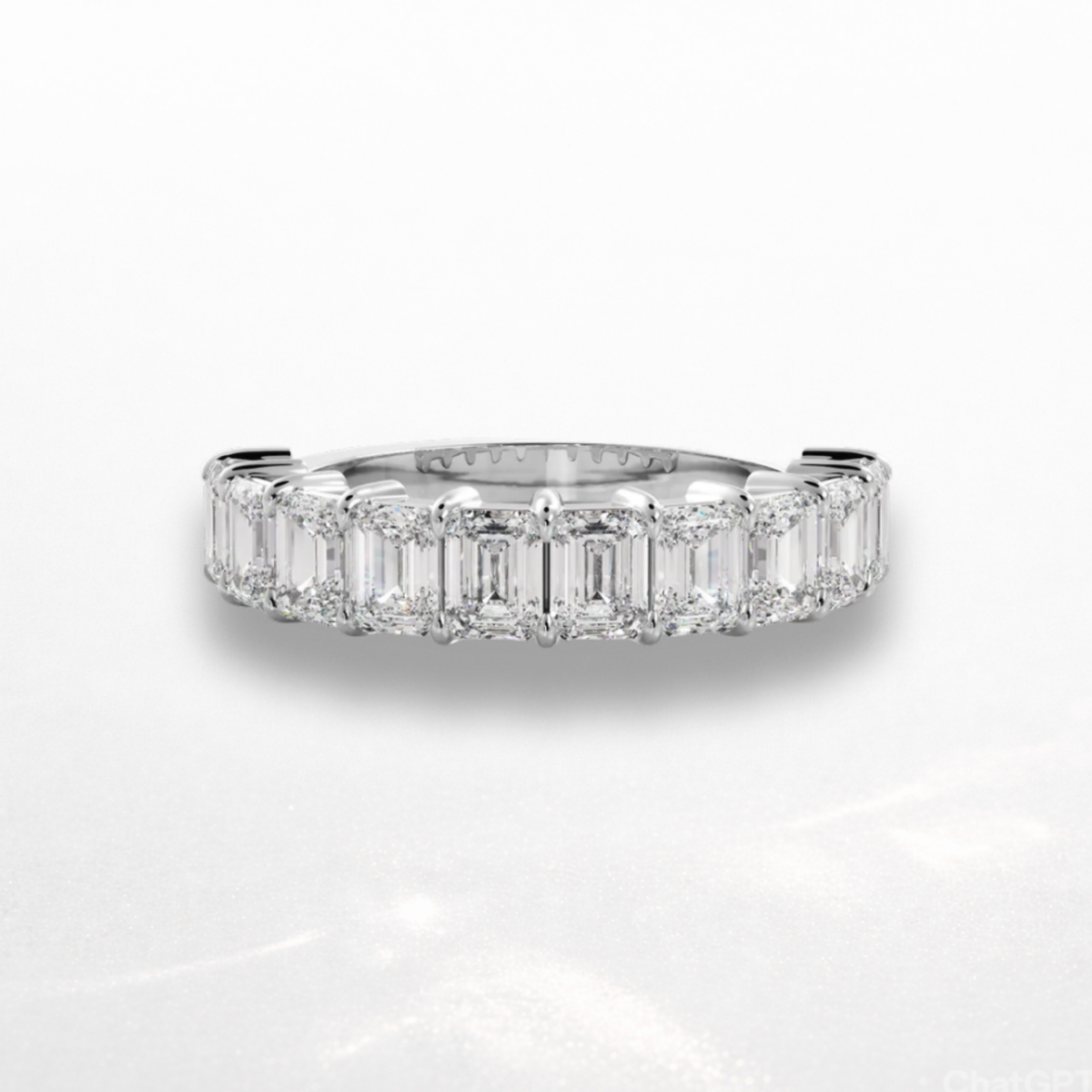 Emerald Eternity Band