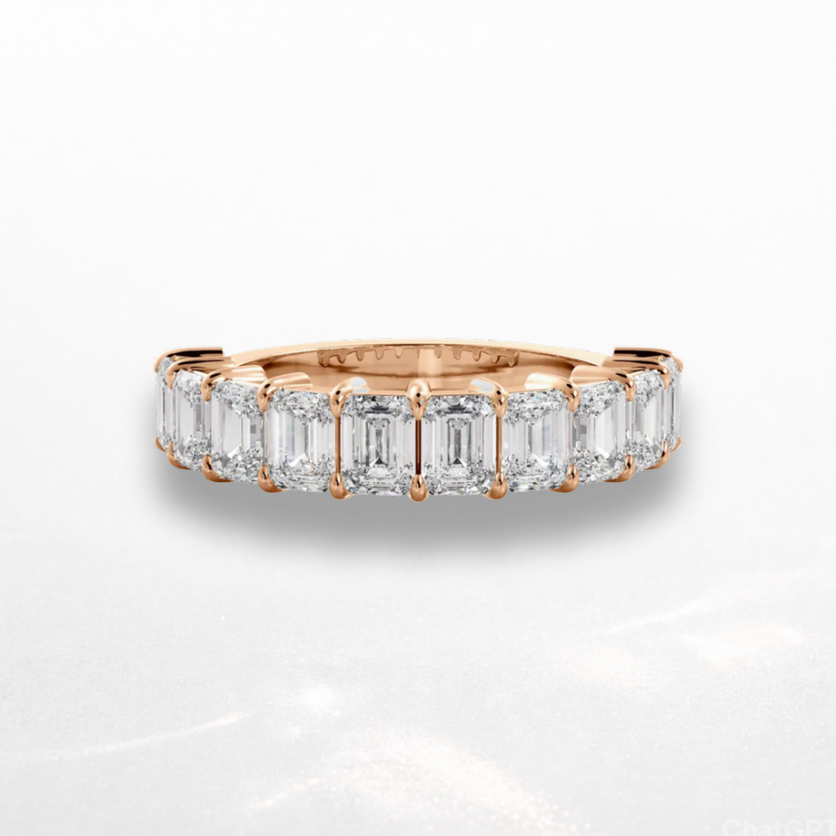 Emerald Eternity Band