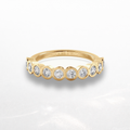 Round Bezel Eternity Band
