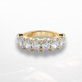 Oval Eternity Band