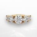 Round Five Stone Ring