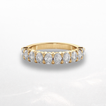 Oval Eternity Band