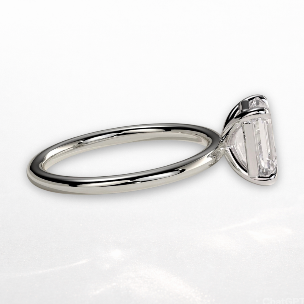 Radiant Solitaire Ring