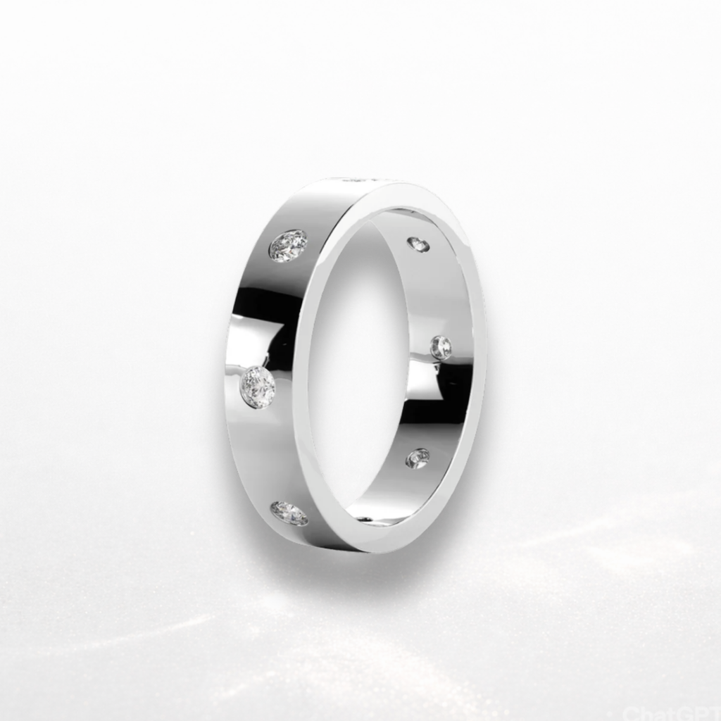 Statement Round Inlay Band