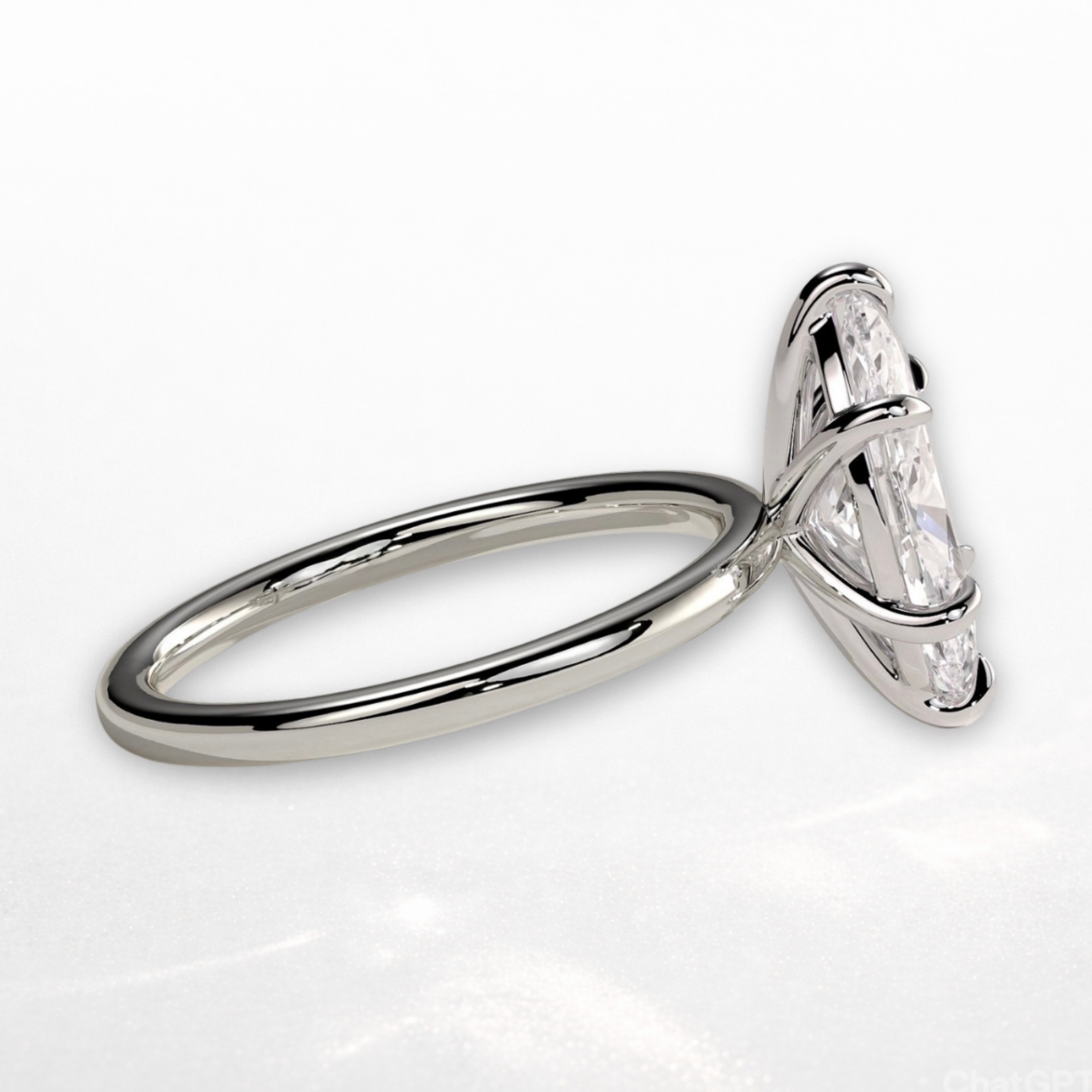 Marquise Solitaire Ring
