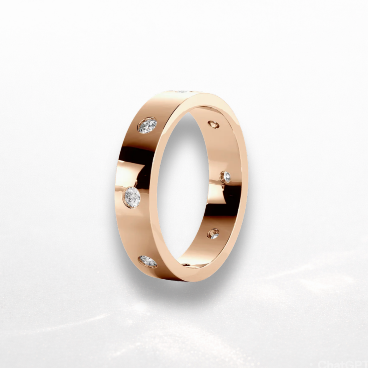 Statement Round Inlay Band