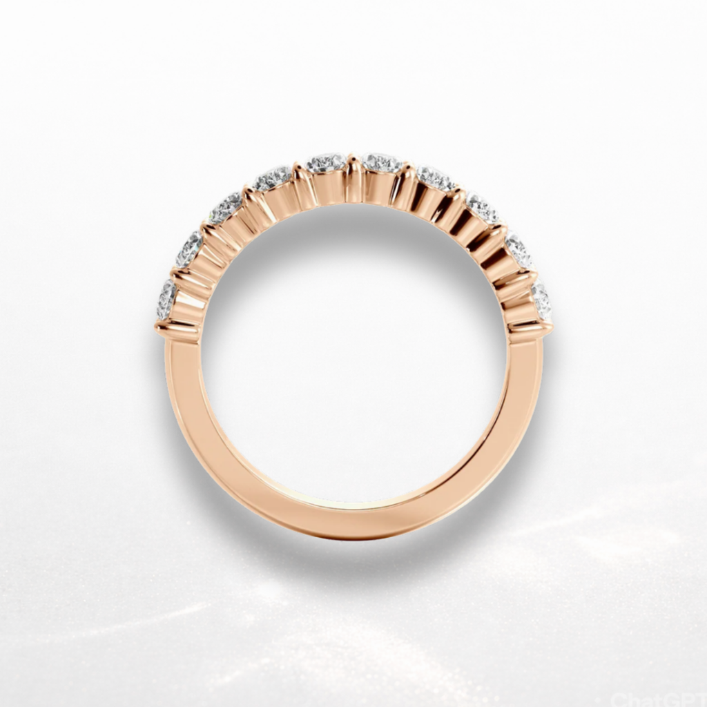 Oval Eternity Band