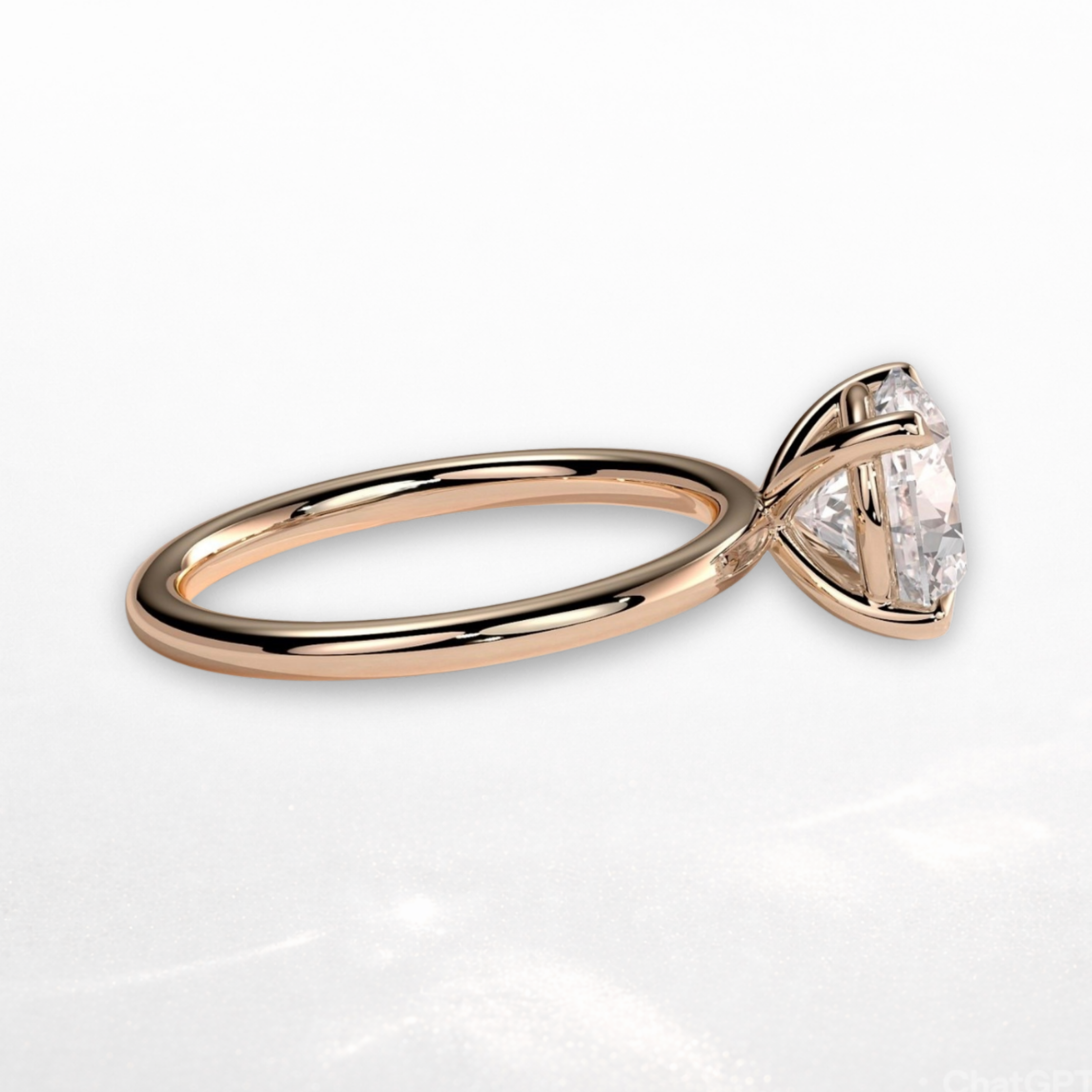 Round Solitaire Ring