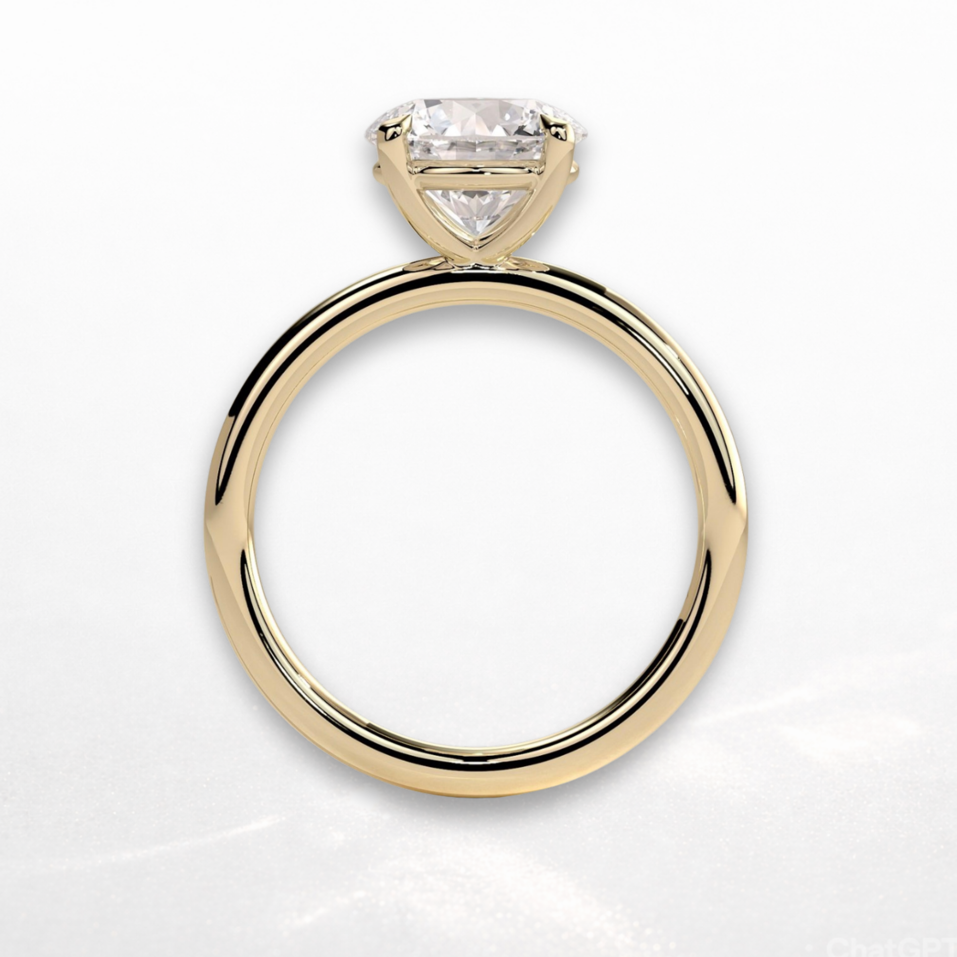 Round Solitaire Ring