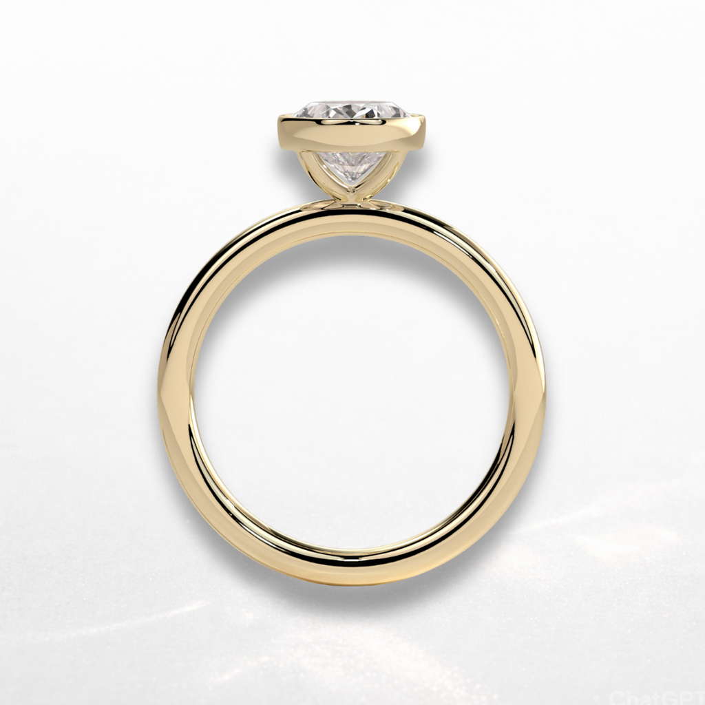 Round Bezel Ring