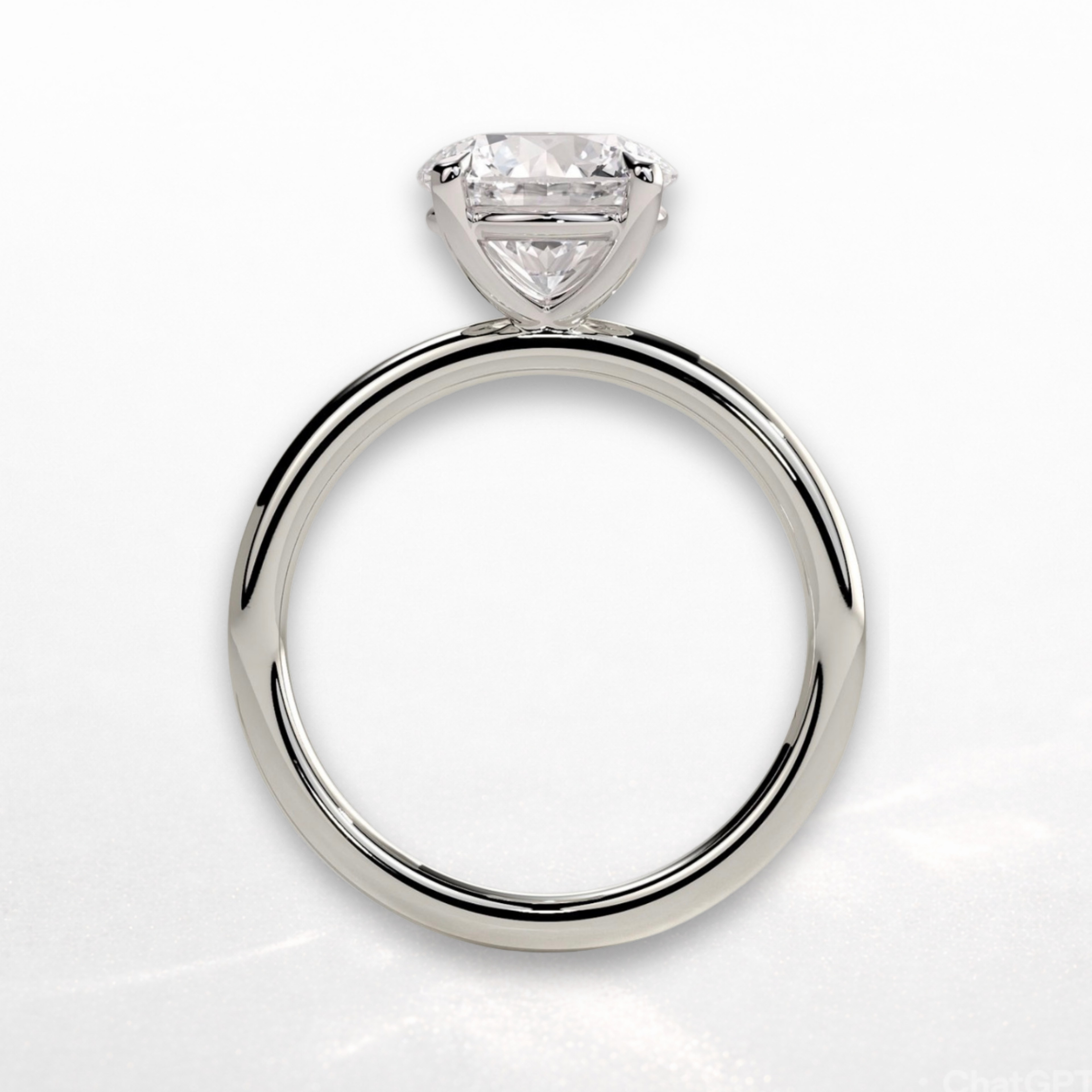 Round Solitaire Ring