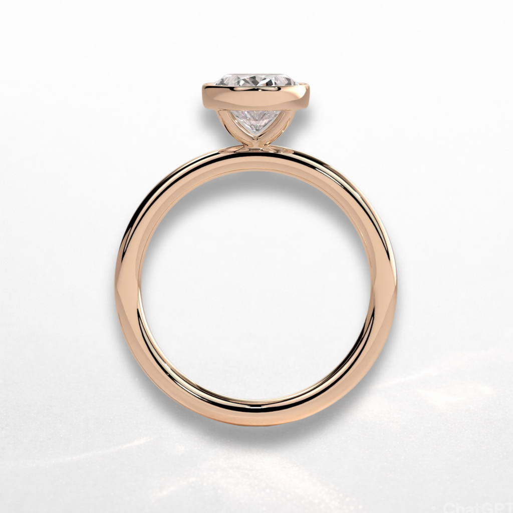Round Bezel Ring