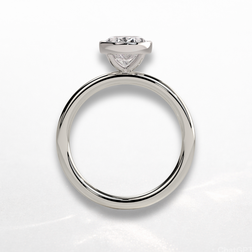 Round Bezel Ring