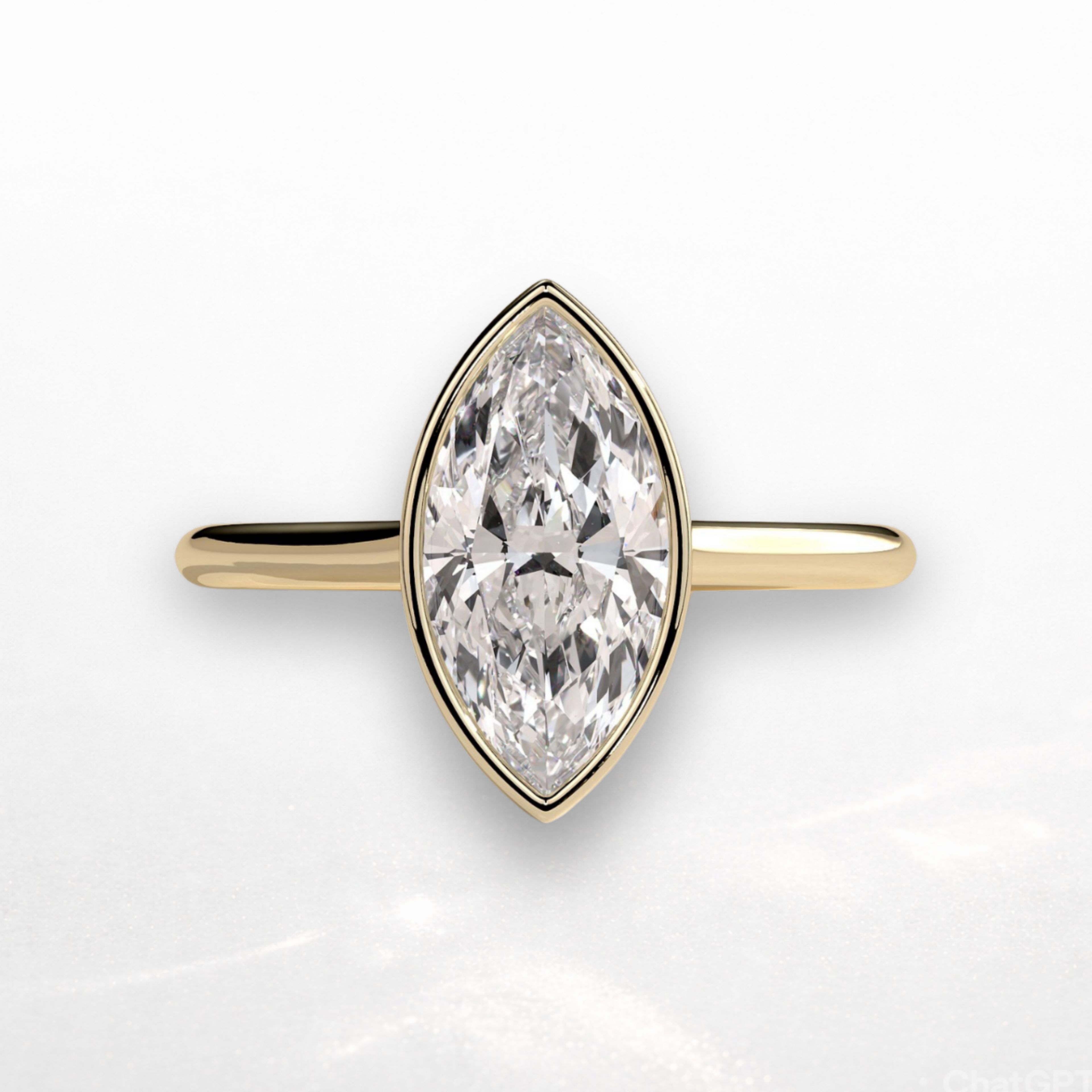 Marquise Bezel Ring