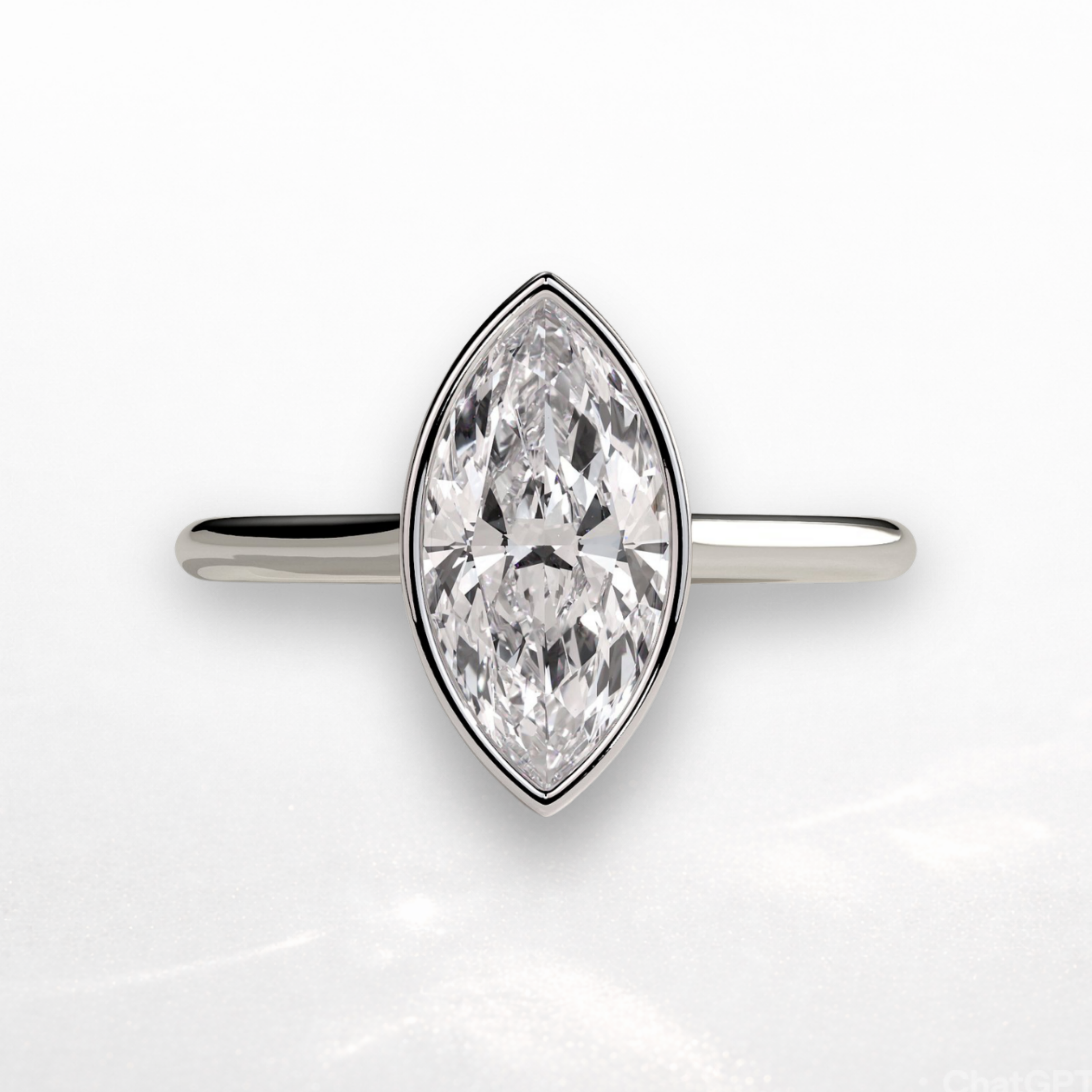 Marquise Bezel Ring