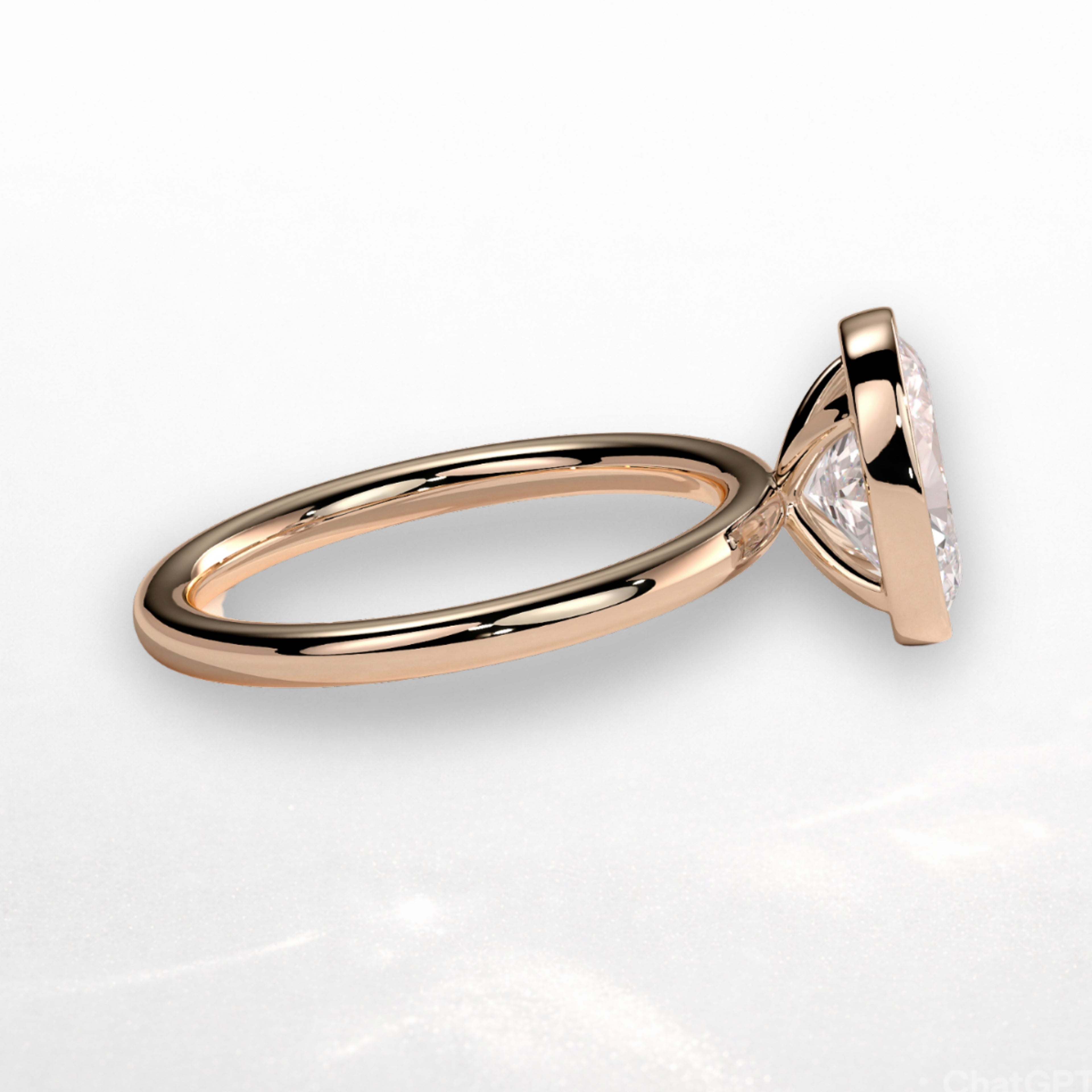 Oval Bezel Ring