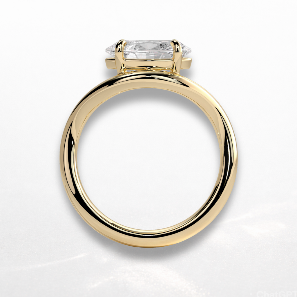 Oval Sculpted Ring