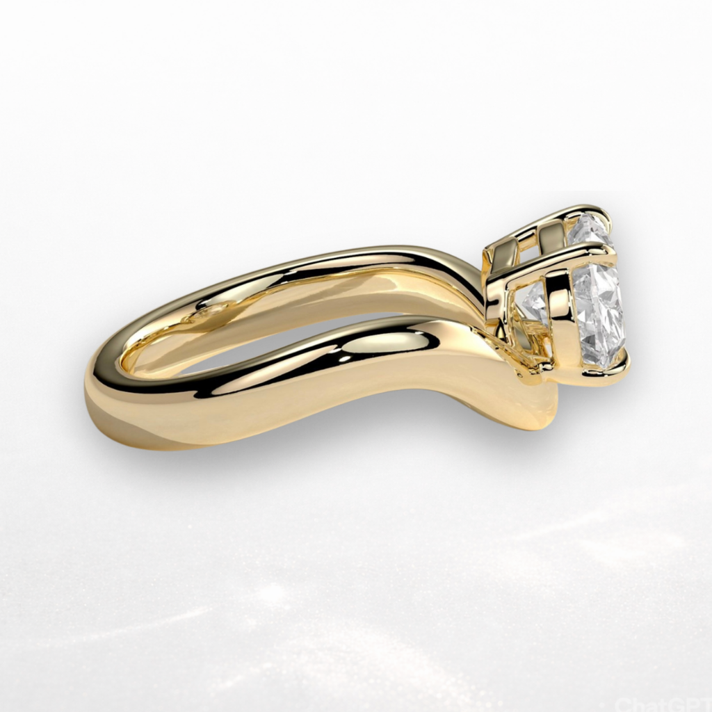 Oval Sculpted Ring