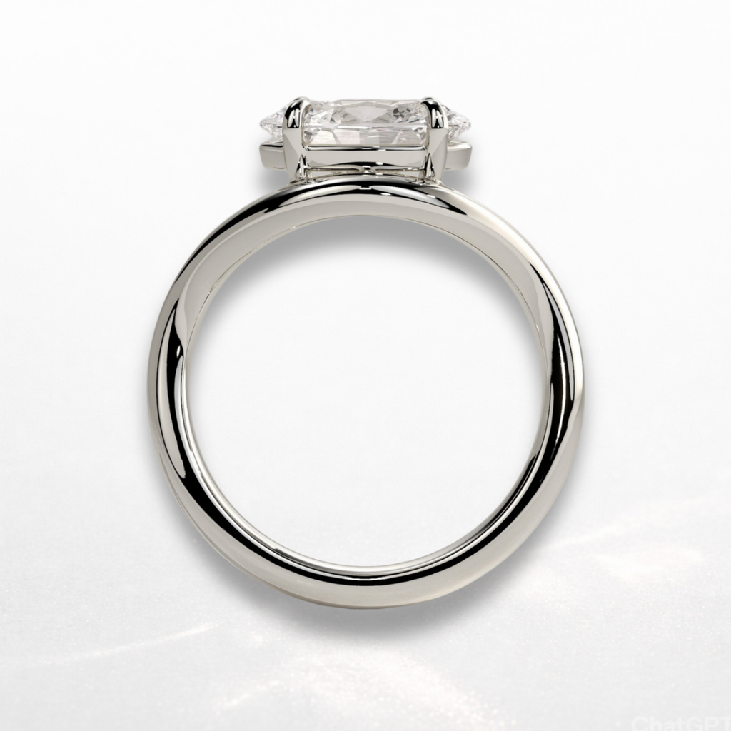 Oval Sculpted Ring