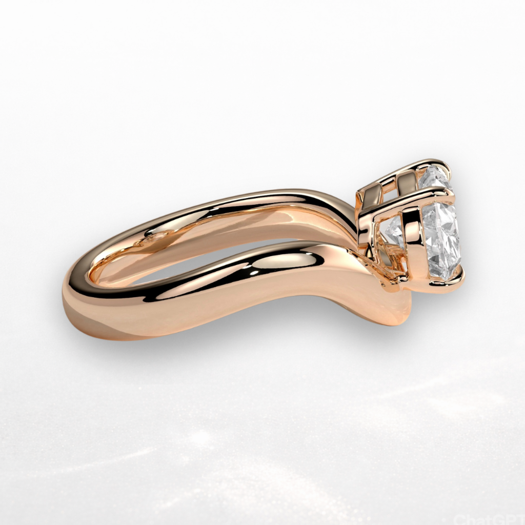Oval Sculpted Ring